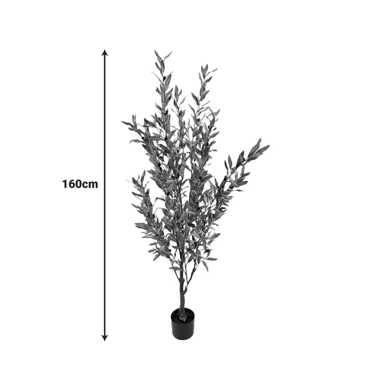 Bimë dekorative Ulliri IΙ në vazo Inart pp jeshile H160cm