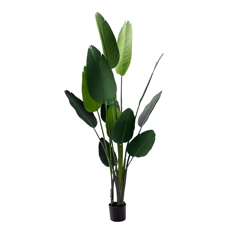 Bimë dekorative Palmë në vazo Inart jeshile pp H180cm