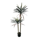 Bimë dekorative Palma Dracaena në vazo Inart pp jeshile H125cm