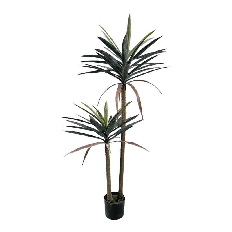 Bimë dekorative Palma Dracaena në vazo Inart pp jeshile H125cm