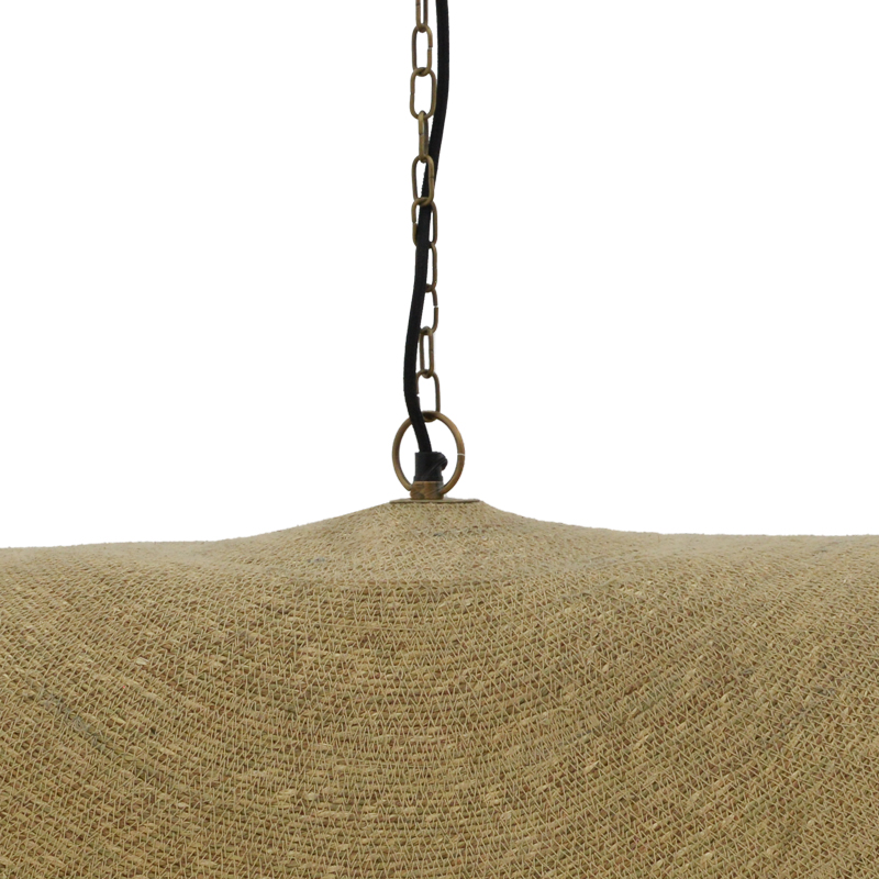 Ndriçues tavani Klark Inart kallam deti natyral-hekur D120x144cm