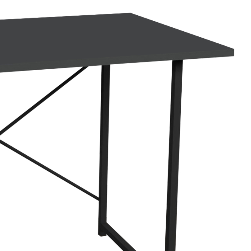 Tavolinë studimi Ustando pakoworld melamine antracit 90x60x72cm