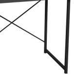 Tavolinë studimi Ustando pakoworld melamine antracit 90x60x72cm