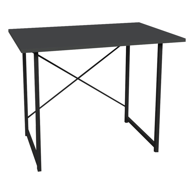 Tavolinë studimi Ustando pakoworld melamine antracit 90x60x72cm