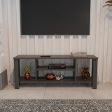 Njësi TV Seref pakoworld në ngjyrë antracit 120x30x47cm