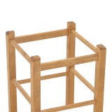 Stol kafeneje Oligor pakoworld dru ahu masiv me lustër arre 34x4x47cm