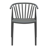 Fotel Zelma pakoworld pp në nuancë antraciti 55x53x73cm