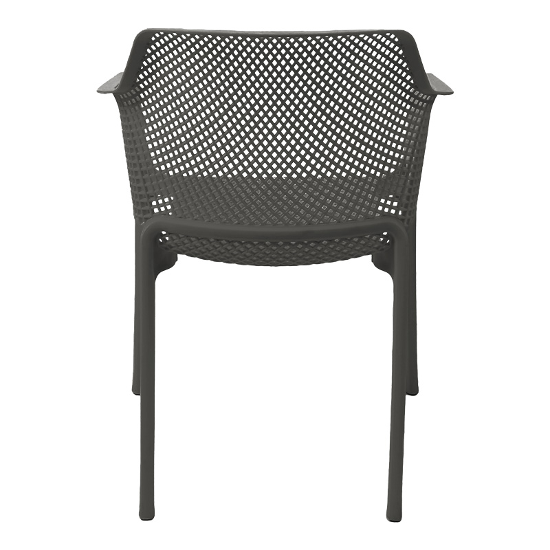 Fotel Oviez pakoworld pp në nuancë antraciti 59x58x79cm