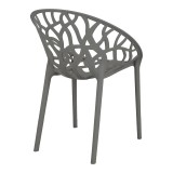 Fotel Daren pakoworld pp në nuancë antracit 59x60x79.5cm
