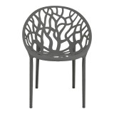 Fotel Daren pakoworld pp në nuancë antracit 59x60x79.5cm