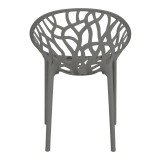 Fotel Daren pakoworld pp në nuancë antracit 59x60x79.5cm