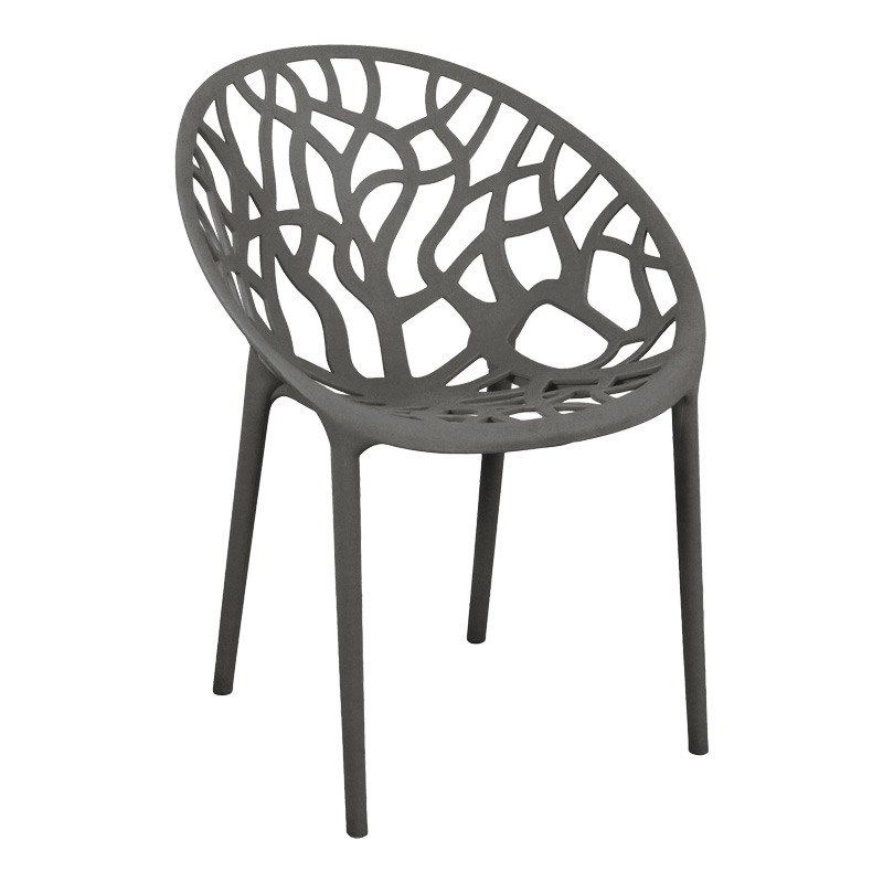 Fotel Daren pakoworld pp në nuancë antracit 59x60x79.5cm