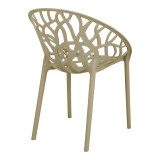 Fotel Daren pakoworld pp në nuancë kapuçino 59x60x79.5cm