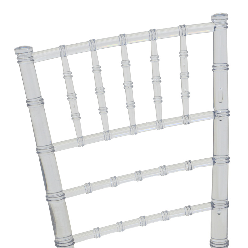 Karrige Tiffany pakoworld me jastëk pc transparent 38x38.5x88cm