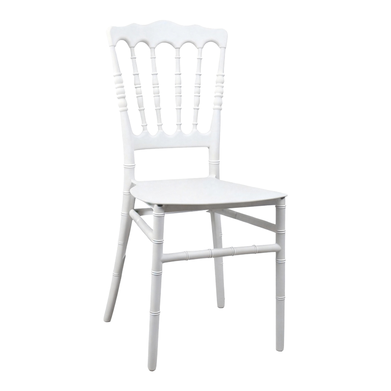 Karrige Napoleon pakoworld pp e bardhë 38.5x46.5x89cm