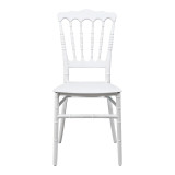 Karrige Napoleon pakoworld pp e bardhë 38.5x46.5x89cm