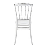 Karrige Napoleon pakoworld pp e bardhë 38.5x46.5x89cm