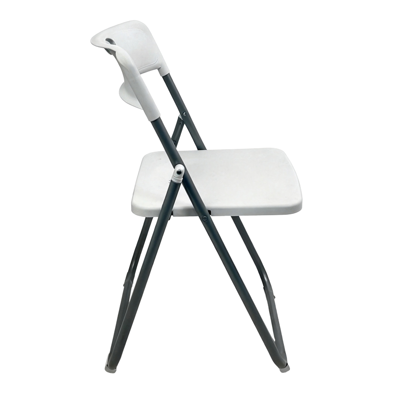 Karrige palosëse Edison pakoworld e bardhë 38x49x73cm