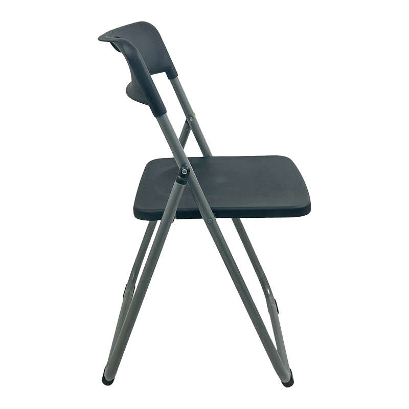 Karrige palosëse Edison pakoworld e zezë 38x49x73cm
