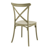 Karrige e palosshme Crossie pakoworld pp kapuçino 43x53x88cm