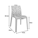 Karrige Hush pakoworld e grumbullueshme nenexhik PP 41x53x80.5cm