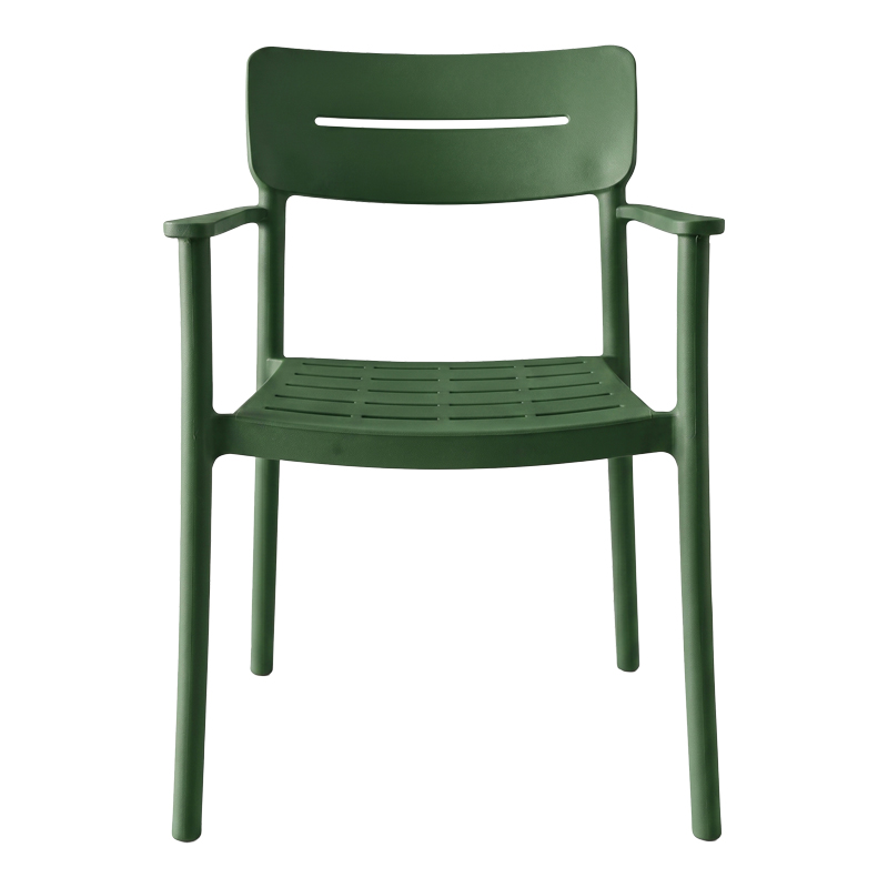Fotel Pilma pakoworld jeshile e errët PP 57x54x82cm