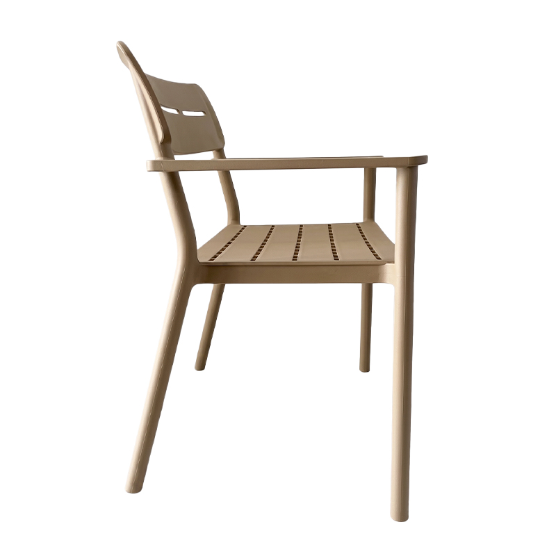 Stol dysh Cadrin pakoworld PP kapuçino 117x60x83cm