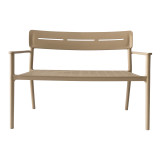 Stol dysh Cadrin pakoworld PP kapuçino 117x60x83cm