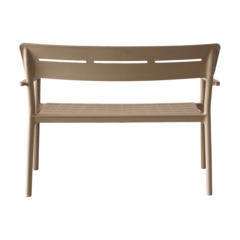 Stol dysh Cadrin pakoworld PP kapuçino 117x60x83cm