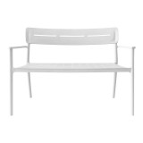 Stol dyvendësh Cadrin pakoworld PP i bardhë 117x60x83cm