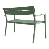 Stol dysh Cadrin pakoworld PP jeshile e errët 117x60x83cm