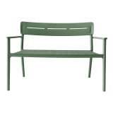 Stol dysh Cadrin pakoworld PP jeshile e errët 117x60x83cm