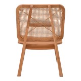 Fotel Viborg pakoworld dru tik natyral-rattan natyral 60x75x87cm