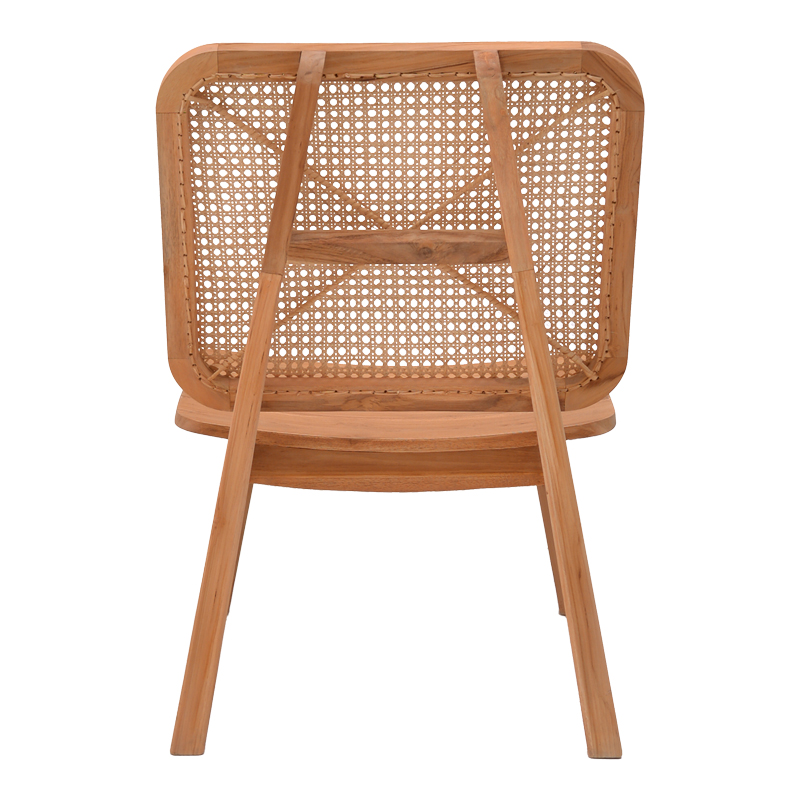 Fotel Viborg pakoworld dru tik natyral-rattan natyral 60x75x87cm