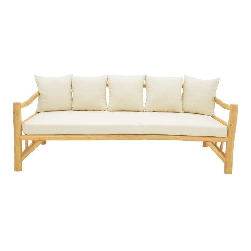 Divan Roziana pakoworld dru druri natyral tik 210x100x80cm