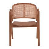 Fotel Anlene pakoworld dru tik natyral rattan natyral 62x54x82cm