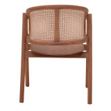 Fotel Anlene pakoworld dru tik natyral rattan natyral 62x54x82cm