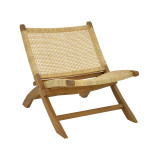 Fotel Jerenze pakoworld dru tik natyral-rattan natyral 65x78x68cm