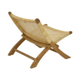 Fotel Jerenze pakoworld dru tik natyral-rattan natyral 65x78x68cm