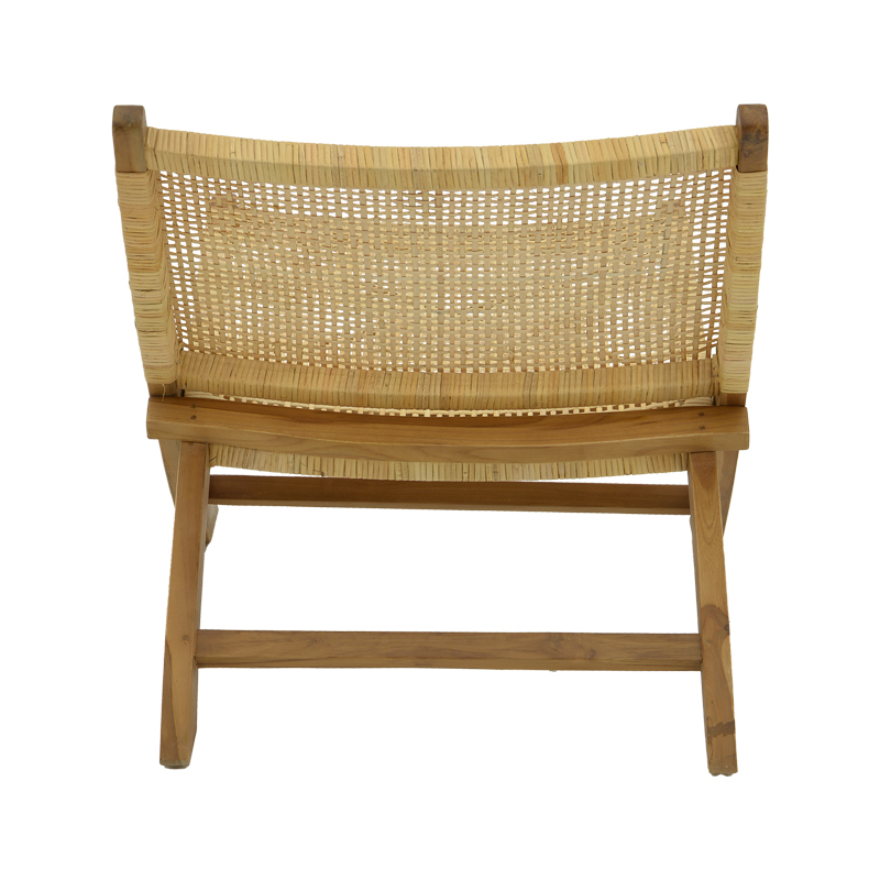 Fotel Jerenze pakoworld dru tik natyral-rattan natyral 65x78x68cm