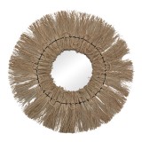 Pasqyrë Apler Inart mendong në nuancë natyrale D60x6cm