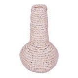 Vazo sisal Sannery Inart në nuancë natyrale D18x30cm