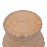Stol Bulaten Inart rattan në nuancë natyrale D45x45cm