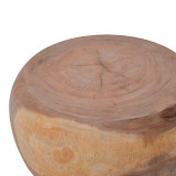 Tavolinë kafeje Terra pakoworld dru suar në ngjyrë natyrale D60x36cm
