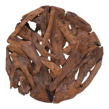 Dekor muri Sebal pakoworld dru tik në ngjyrë natyrale D80x5cm