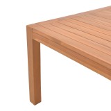 Tavolinë druri teak Vocaly pakoworld në nuancë natyrale 200x100x75cm