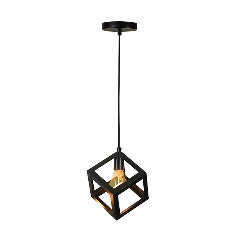 Llambë tavani Kibe pakoworld metal i zi 22x28cm