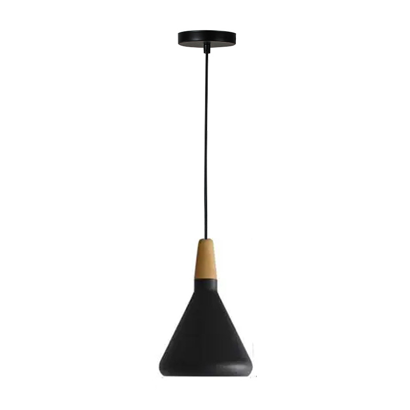 Llambë tavani Jedren pakoworld metal i zi D18x27cm