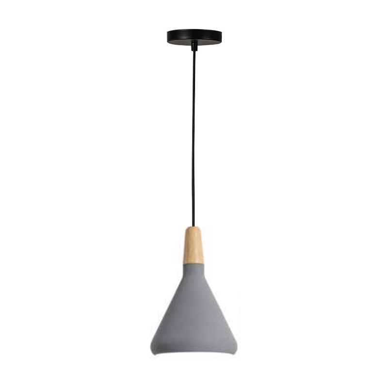 Llambë tavani Jedren pakoworld metal gri D18x27cm