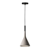 Llambë tavani Conile pakoworld metal gri D16x36cm